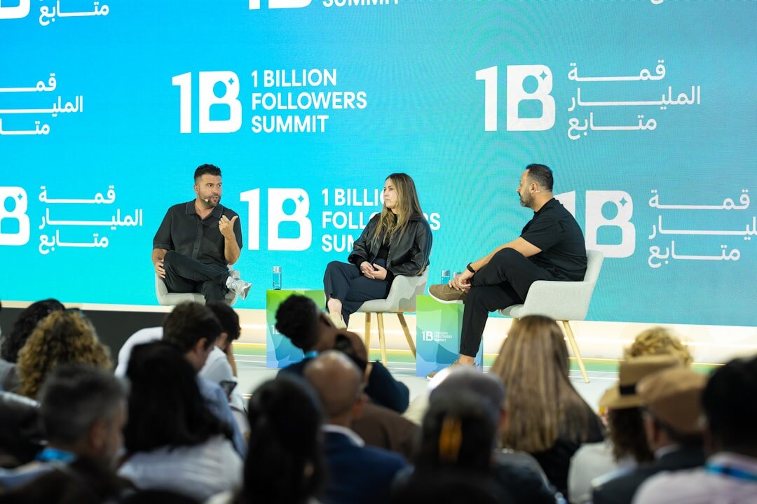 business conference stage