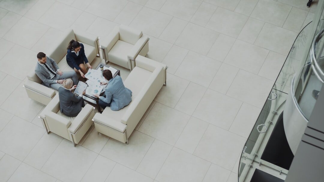 business meeting in office