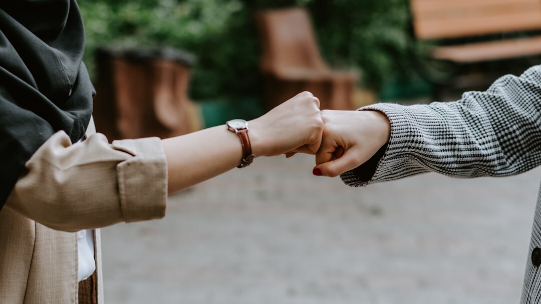 business people shaking hands